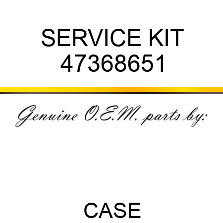 SERVICE KIT 47368651