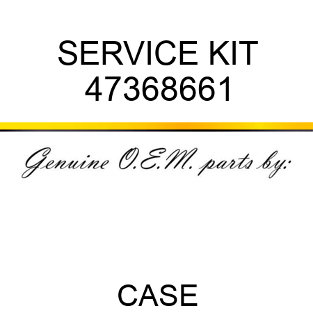 SERVICE KIT 47368661