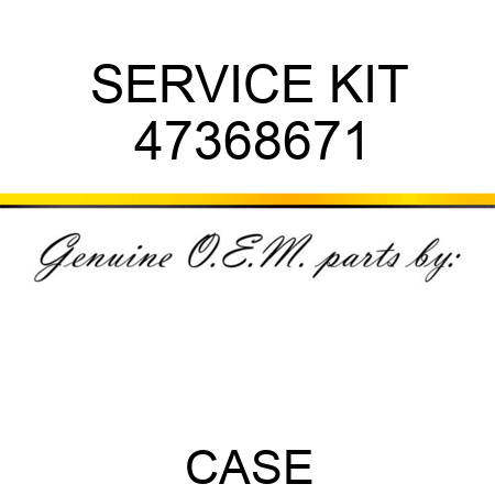 SERVICE KIT 47368671