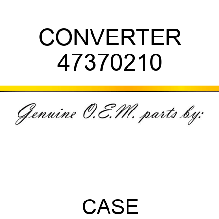 CONVERTER 47370210