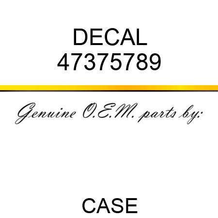 DECAL 47375789