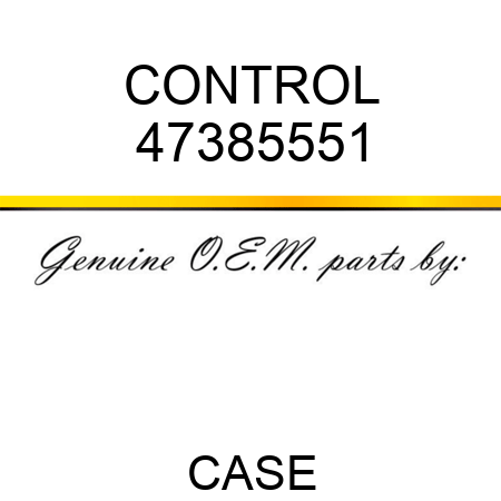 CONTROL 47385551