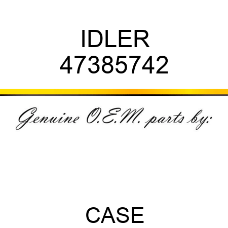 IDLER 47385742