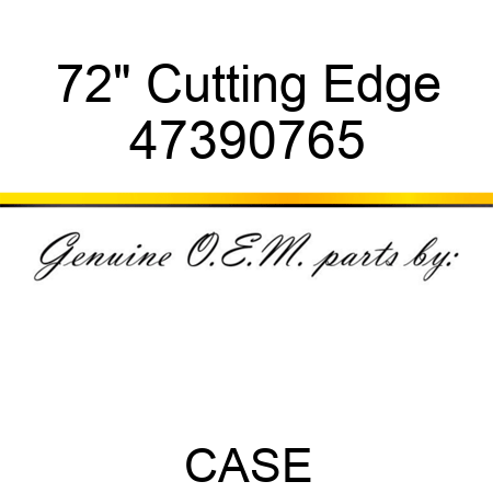72" Cutting Edge 47390765