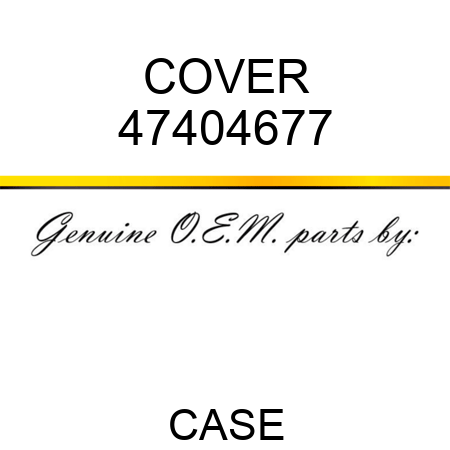 COVER 47404677