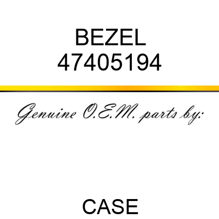 BEZEL 47405194