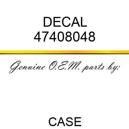 DECAL 47408048