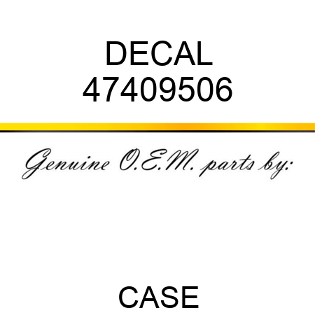 DECAL 47409506