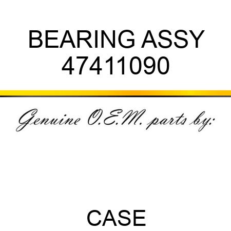 BEARING ASSY 47411090