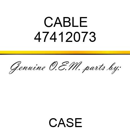 CABLE 47412073