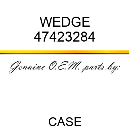 WEDGE 47423284