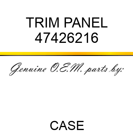 TRIM PANEL 47426216