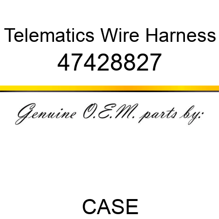Telematics Wire Harness 47428827