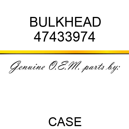 BULKHEAD 47433974