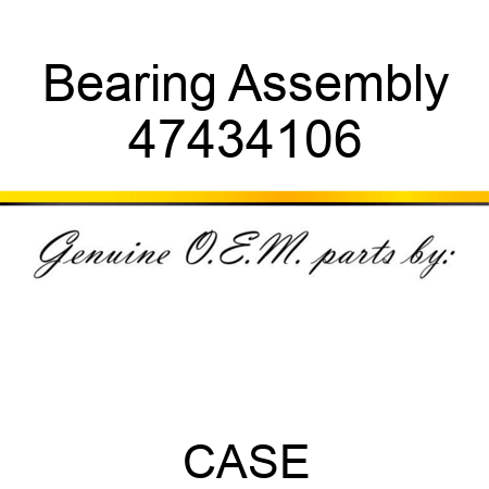 Bearing Assembly 47434106