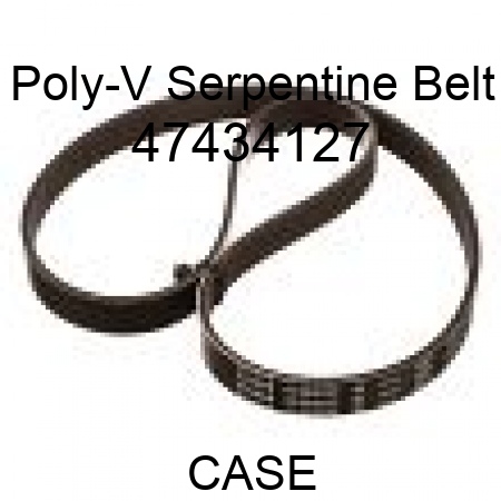 Poly-V Serpentine Belt 47434127