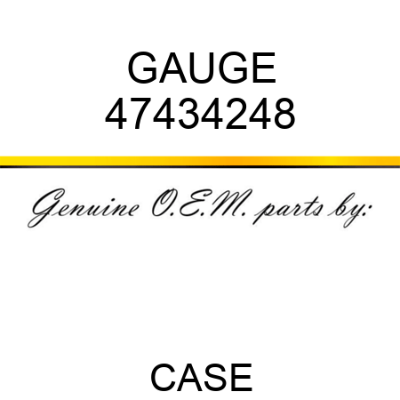 GAUGE 47434248