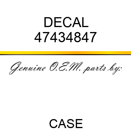 DECAL 47434847