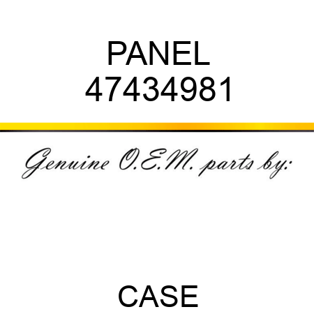 PANEL 47434981
