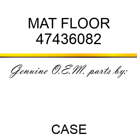 MAT, FLOOR 47436082