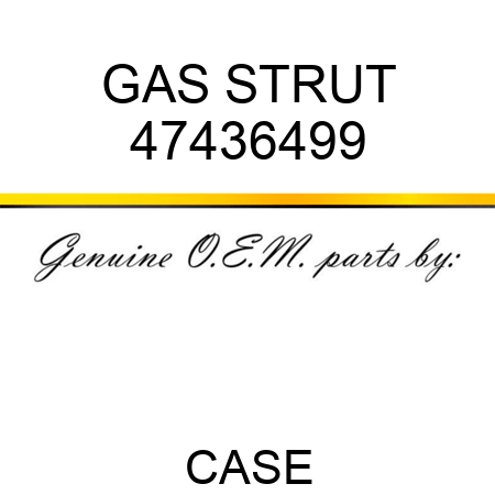 GAS STRUT 47436499