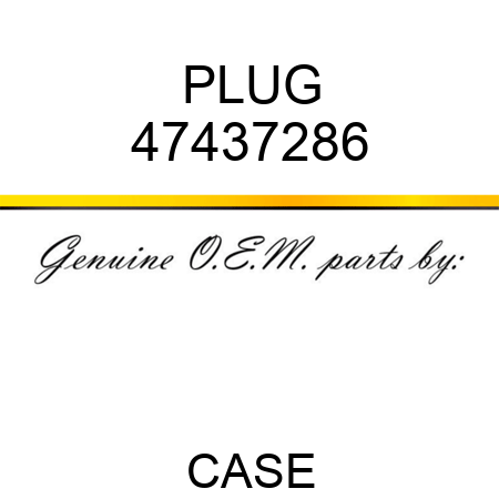 PLUG 47437286