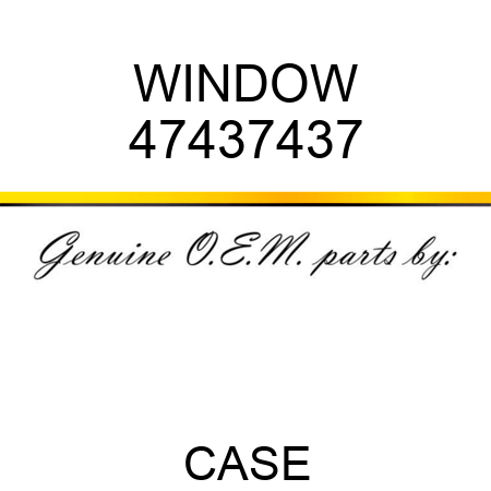 WINDOW 47437437