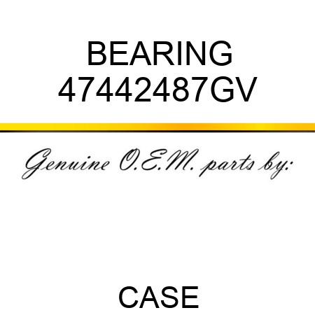 BEARING 47442487GV