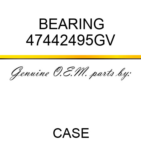 BEARING 47442495GV