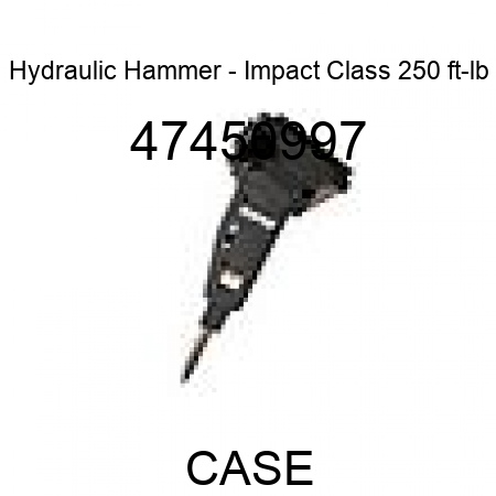 Hydraulic Hammer - Impact Class 250 ft-lb 47450997