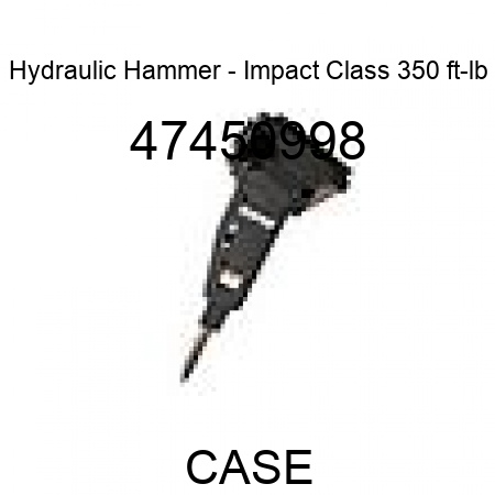 Hydraulic Hammer - Impact Class 350 ft-lb 47450998