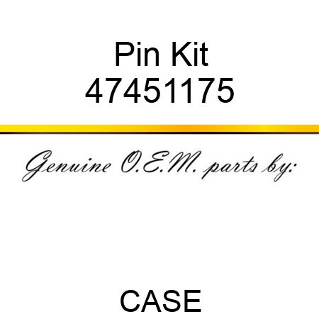 Pin Kit 47451175