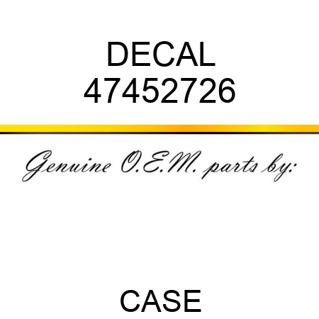 DECAL 47452726