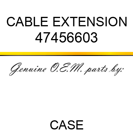 CABLE EXTENSION 47456603