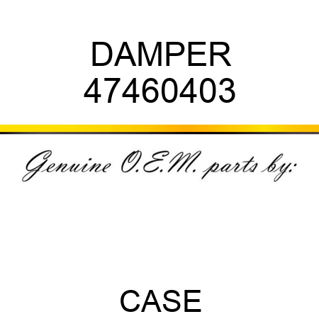 DAMPER 47460403