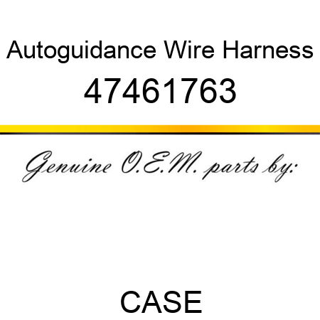 Autoguidance Wire Harness 47461763