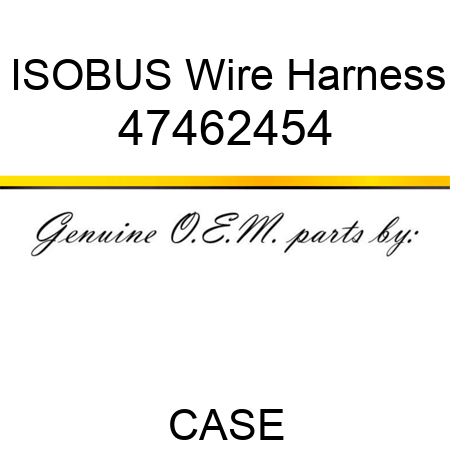 ISOBUS Wire Harness 47462454
