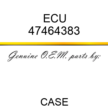 ECU 47464383
