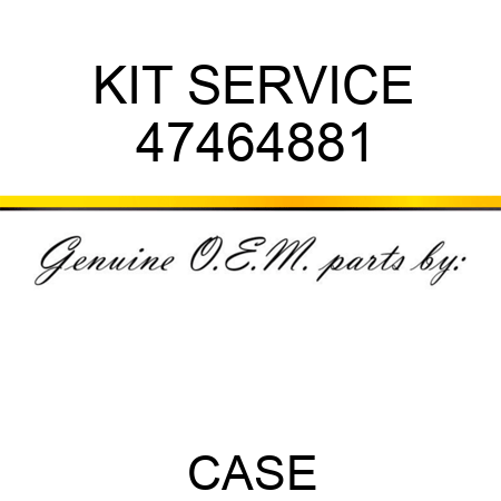 KIT, SERVICE 47464881