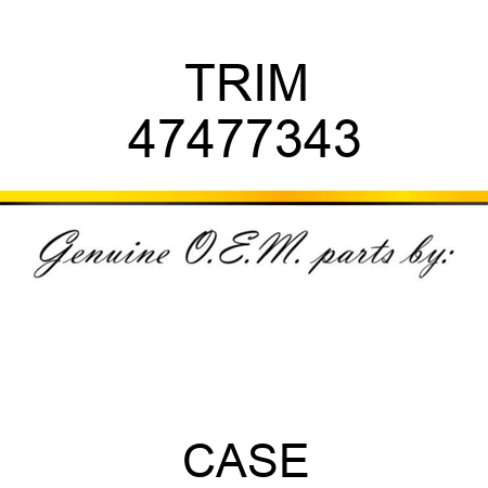 TRIM 47477343