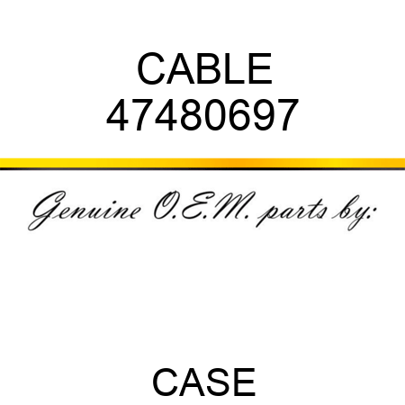 CABLE 47480697