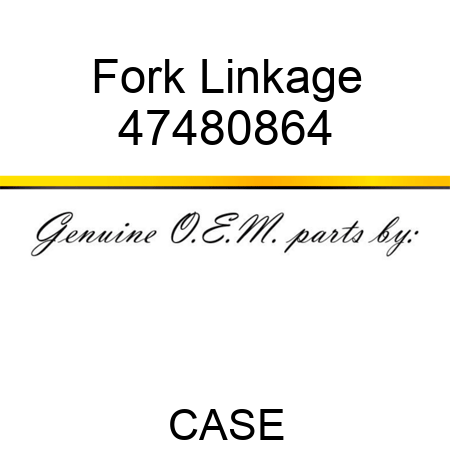 Fork Linkage 47480864