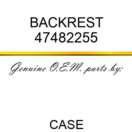 BACKREST 47482255