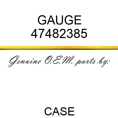 GAUGE 47482385
