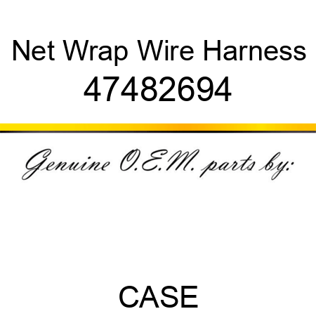 Net Wrap Wire Harness 47482694