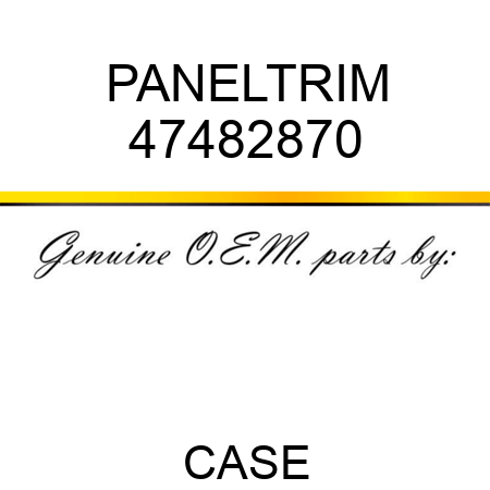 PANEL,TRIM 47482870