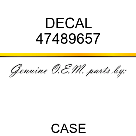 DECAL 47489657