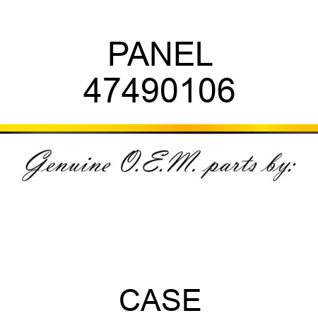PANEL 47490106