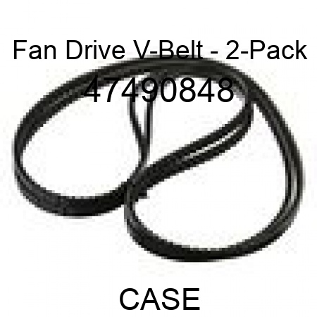 Fan Drive V-Belt - 2-Pack 47490848