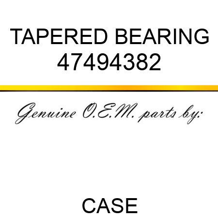 TAPERED BEARING 47494382
